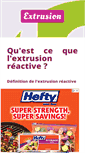 Mobile Screenshot of extrusion-reactive.com