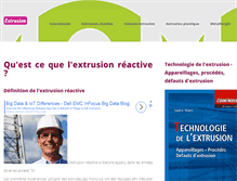 Tablet Screenshot of extrusion-reactive.com